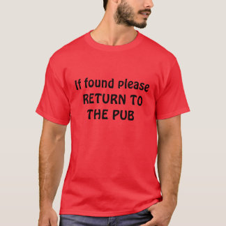T-SHIRTS RETORNAR À PUB