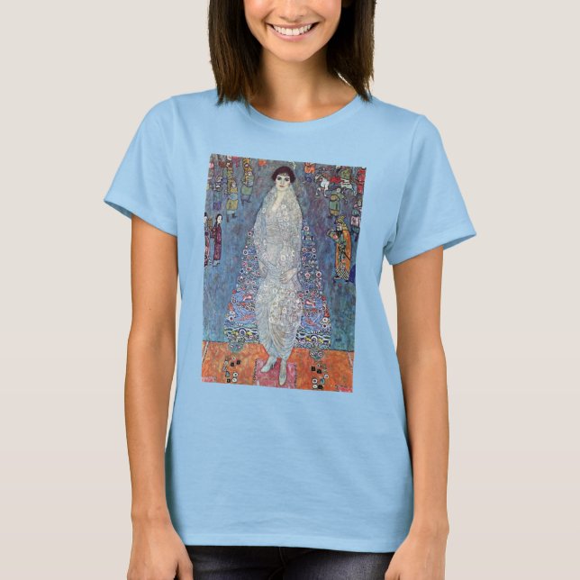 T-shirts Retrato Baronesa Elisabeth Bacchofen Echt, Klimt (Frente)
