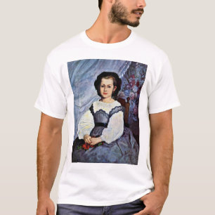 T-shirts Retrato da alface romana Lancaux da senhorita