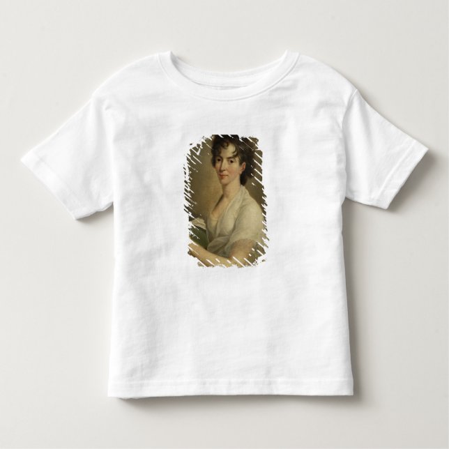T-shirts Retrato da Constanze enviuvada Mozart, 1802 (Frente)