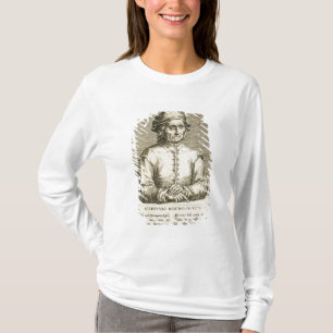 T-shirts Retrato da placa 3 de Hieronymus Bosch