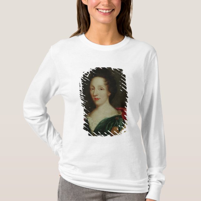 T-shirts Retrato da senhora Champmesle (Frente)