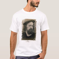 Retrato de Alfred, senhor Tennyson (1809-92)
