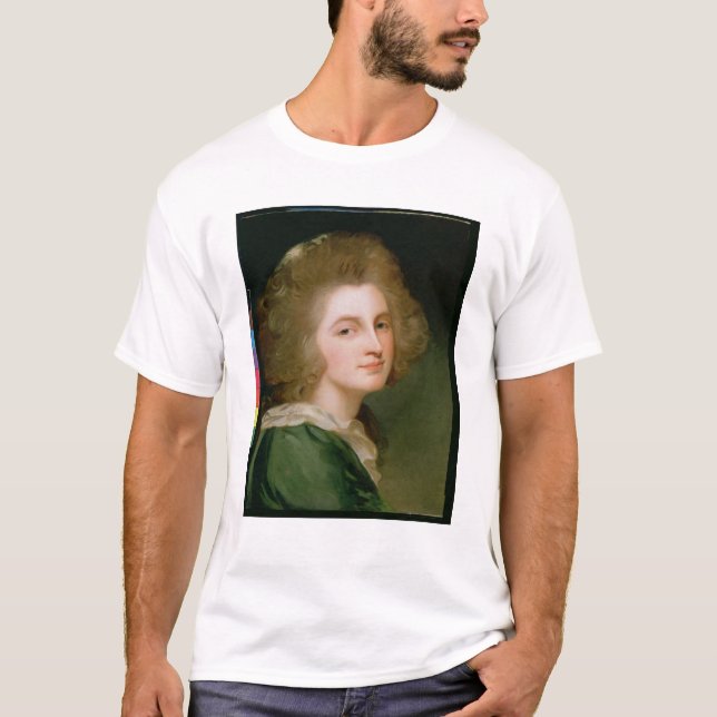 T-shirts Retrato de Ann Barbara Russell (Frente)