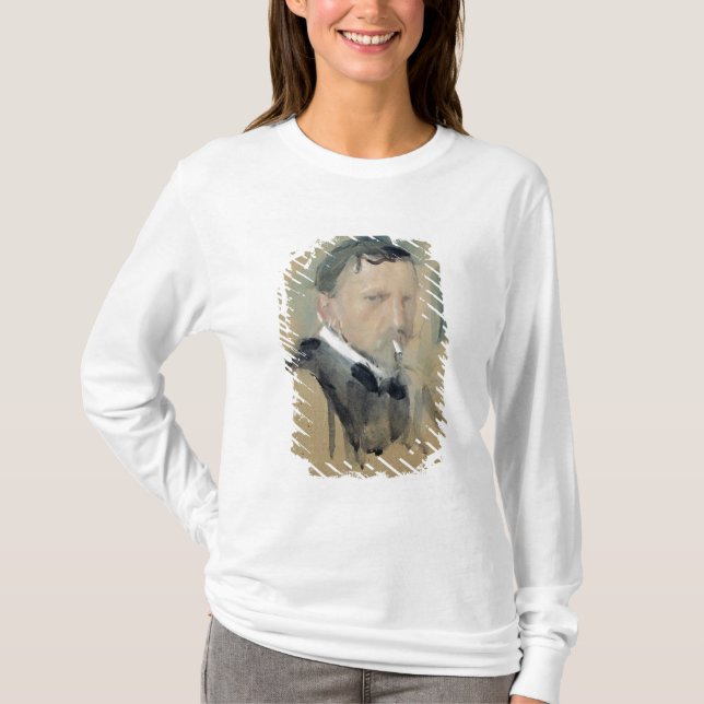T-shirts Retrato de auto, 1901 (Frente)