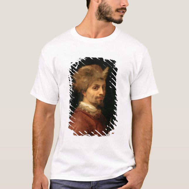 T-shirts Retrato de auto, c.1606 (óleo em canvas) (Frente)