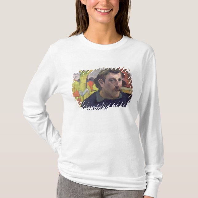 T-shirts Retrato de auto de Paul Gauguin | com o Chris (Frente)