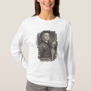 T-shirts Retrato de auto, gravado por J. Mollison
