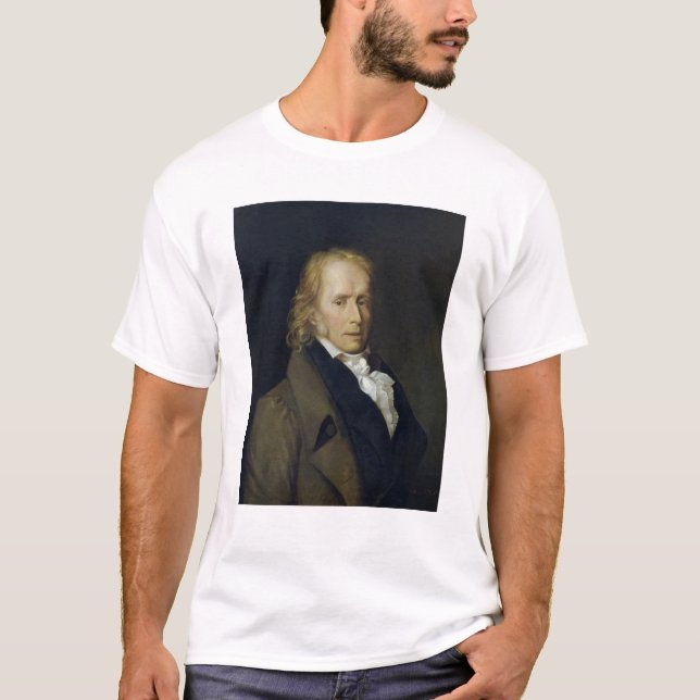 T-shirts Retrato de Benjamin Constant de Rebecque (Frente)