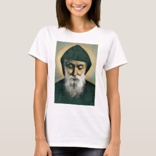 T-shirts Retrato de Charbel do santo