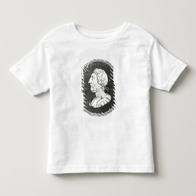 T-shirts Retrato de Charlemagne (Frente)