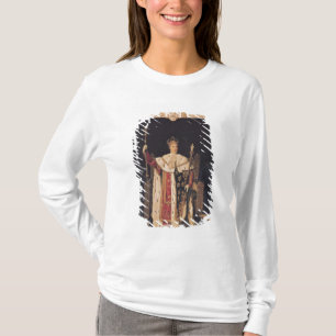 T-shirts Retrato de Charles X em vestes da coroação, 1829