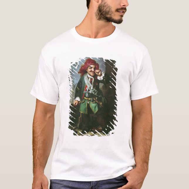 T-shirts Retrato de Clemens Perkeo (Frente)