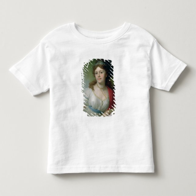 T-shirts Retrato de E. Temkina, 1798 (Frente)
