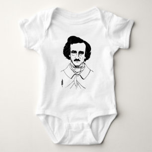T-shirts Retrato de Edgar Allan Poe