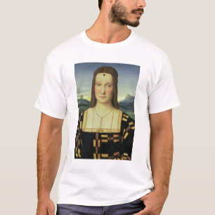 T-shirts Retrato de Elizabeth Gonzaga, c.1504 (óleo na