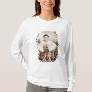 T-shirts Retrato de Gaspard Deburau como Pierrot, c.1815