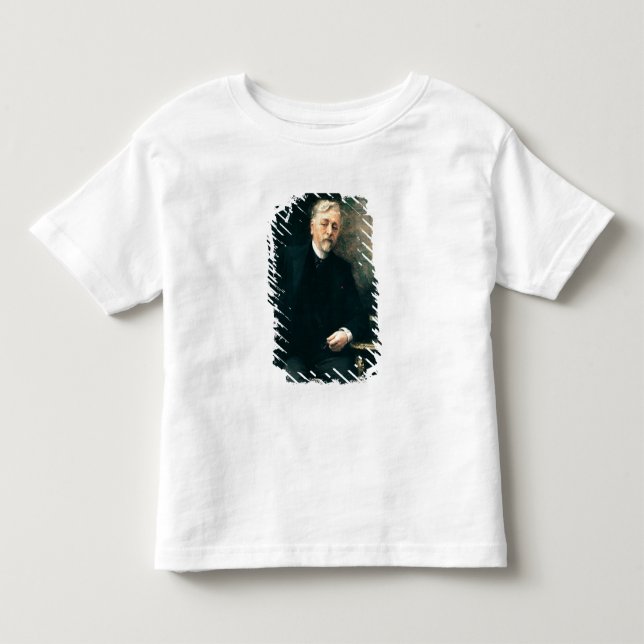 T-shirts Retrato de Gustave Eiffel 1905 (Frente)
