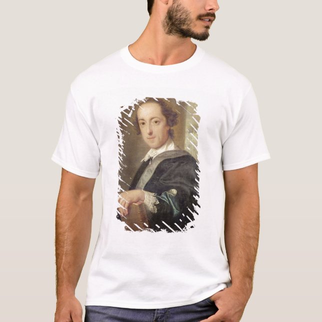 T-shirts Retrato de Horatio Walpole (Frente)