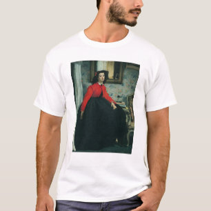 T-shirts Retrato de James Tissot do Mlle. L.L. 1864
