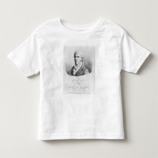 T-shirts Retrato de Jean-Baptiste de Monet (Frente)