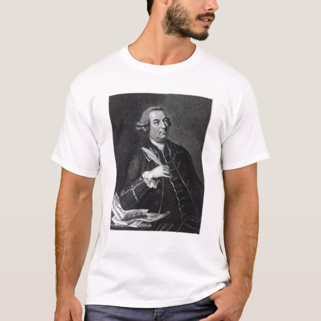 T-shirts Retrato de John Christopher Smith (Frente)