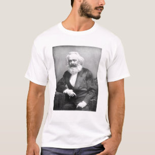T-shirts Retrato de Karl Marx
