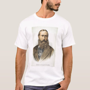 T-shirts Retrato de Leopold II (1835-1909), rei de Belgiu
