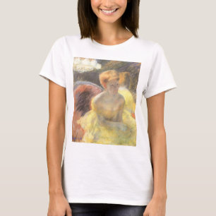 T-shirts Retrato de Lydia na Ópera por Mary Cassatt