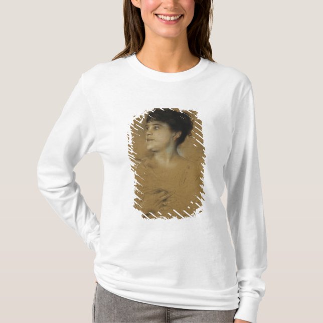 T-shirts Retrato de Marcella Sembrich, 1891 (Frente)