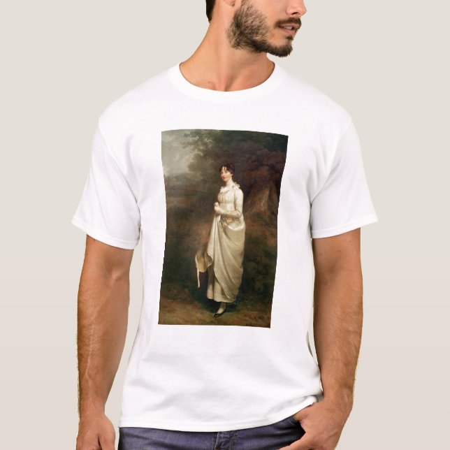 T-shirts Retrato de Marcia. B. Fox (Frente)