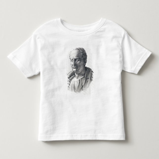 T-shirts Retrato de Marcus Tullius Cicero (Frente)