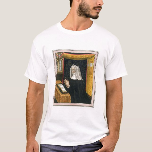 T-shirts Retrato de Margaret Beaufort, condessa de Richmon (Frente)