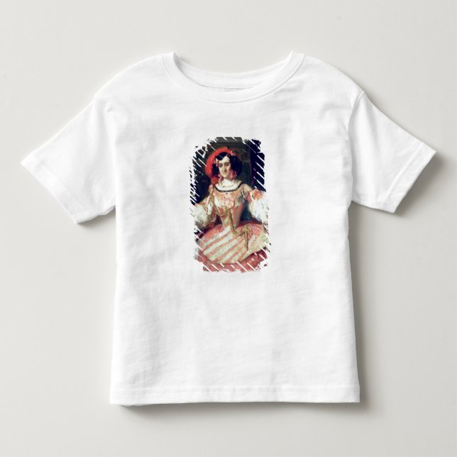 T-shirts Retrato de Maria Guerrero (Frente)