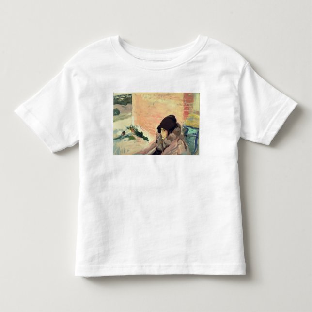T-shirts Retrato de Maria que Convalescing (Frente)