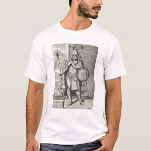 T-shirts Retrato de Montezuma II
