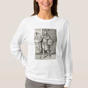 T-shirts Retrato de Montezuma II
