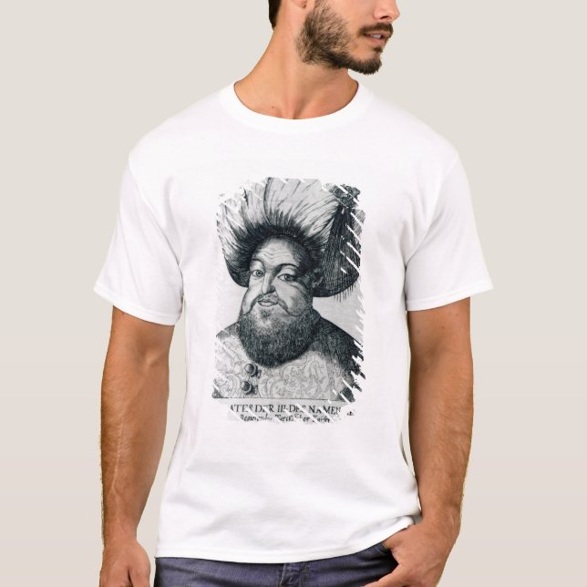 T-shirts Retrato de Murad III (Frente)