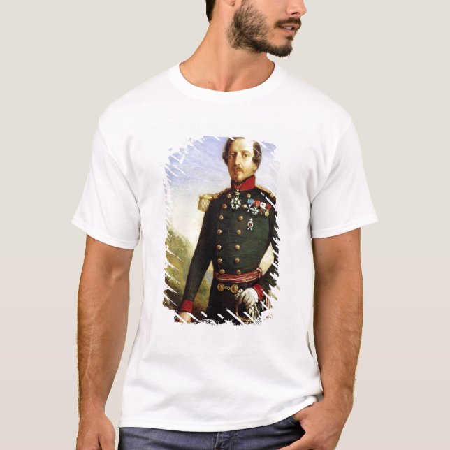 T-shirts Retrato de Napoleon III 1852 (Frente)