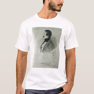 T-shirts Retrato de Napoleon III como um homem novo, 1839