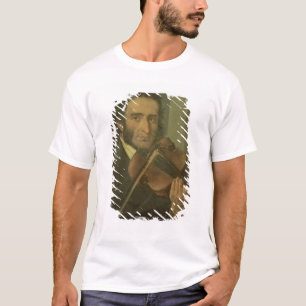 T-shirts Retrato de Niccolo Paganini