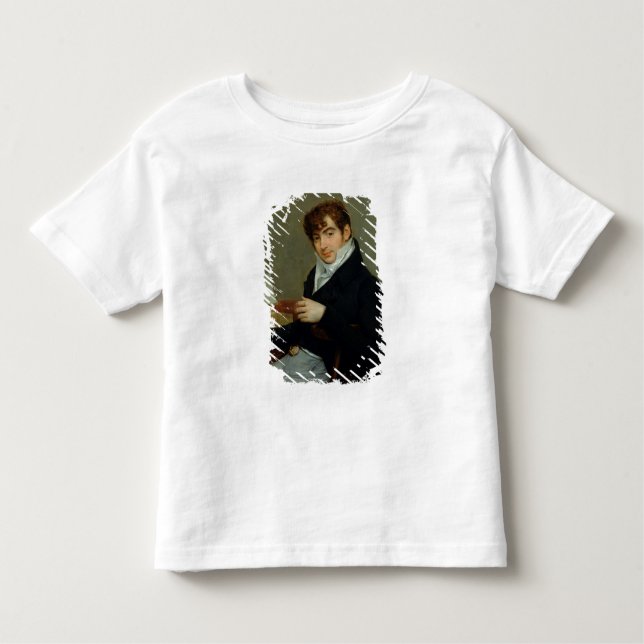 T-shirts Retrato de Pierre Zimmermann 1808 (Frente)