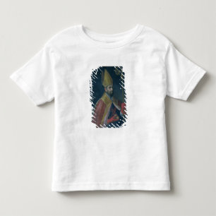 T-shirts Retrato de São Nicolau, 1700 (óleo em canvas)