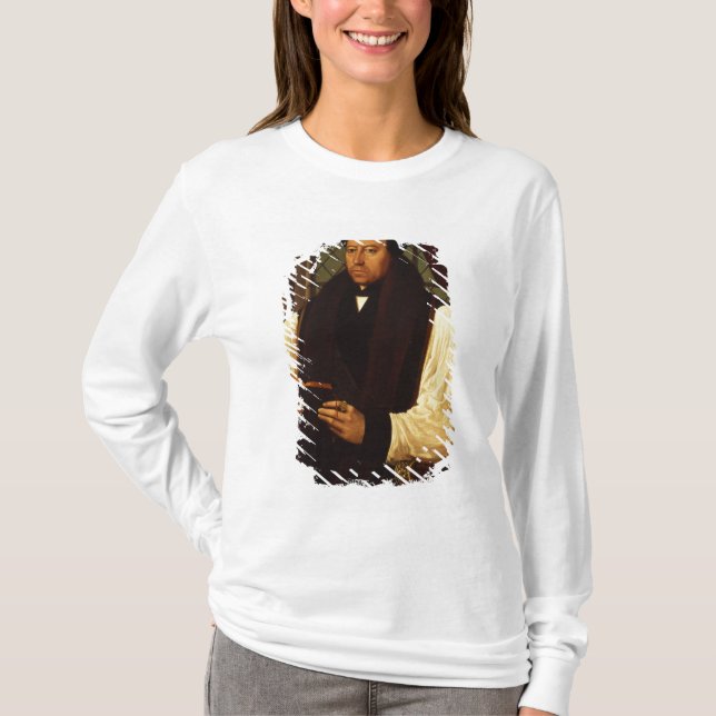 T-shirts Retrato de Thomas Cranmer 1546 (Frente)