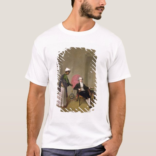 T-shirts Retrato de um cavalheiro, possivelmente William (Frente)