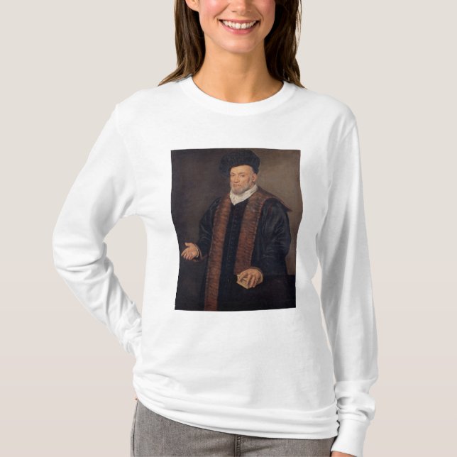T-shirts Retrato de um doutor (Frente)