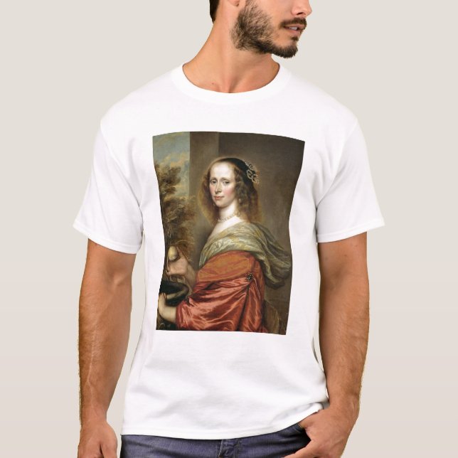 T-shirts Retrato de uma mulher 2 (Frente)