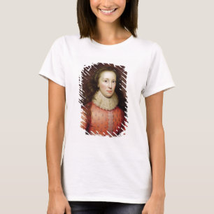 T-shirts Retrato de uma mulher, identificado tradicional