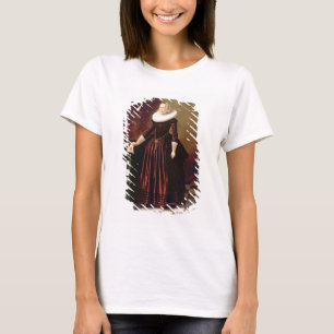 T-shirts Retrato de uma senhora (óleo no painel)