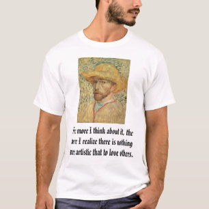 T-shirts Retrato de Van Gogh